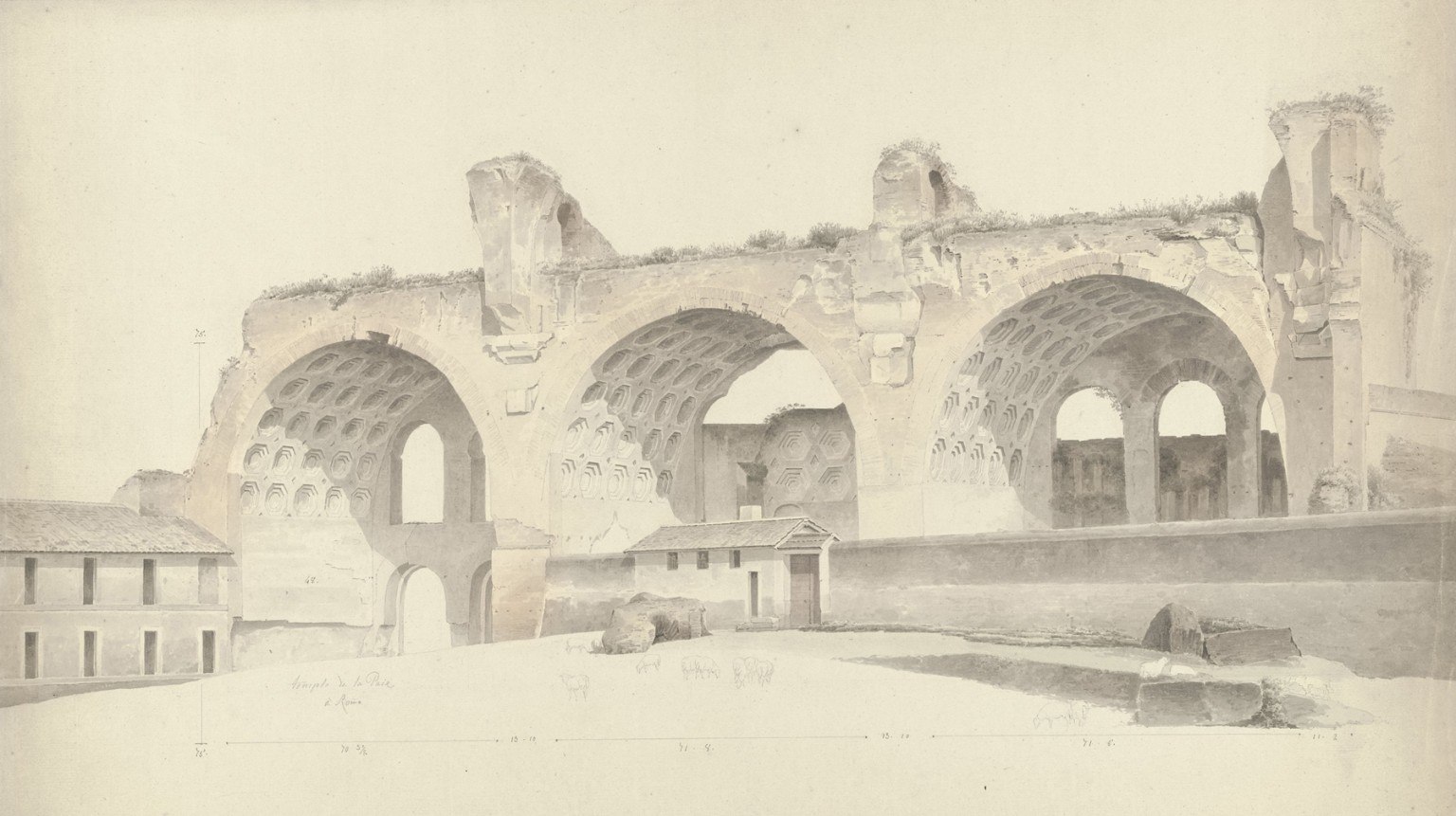 Bergvelt fig. 26 — ‘Temple de la Paix’ / Basilica van Maxentius-Constantijn