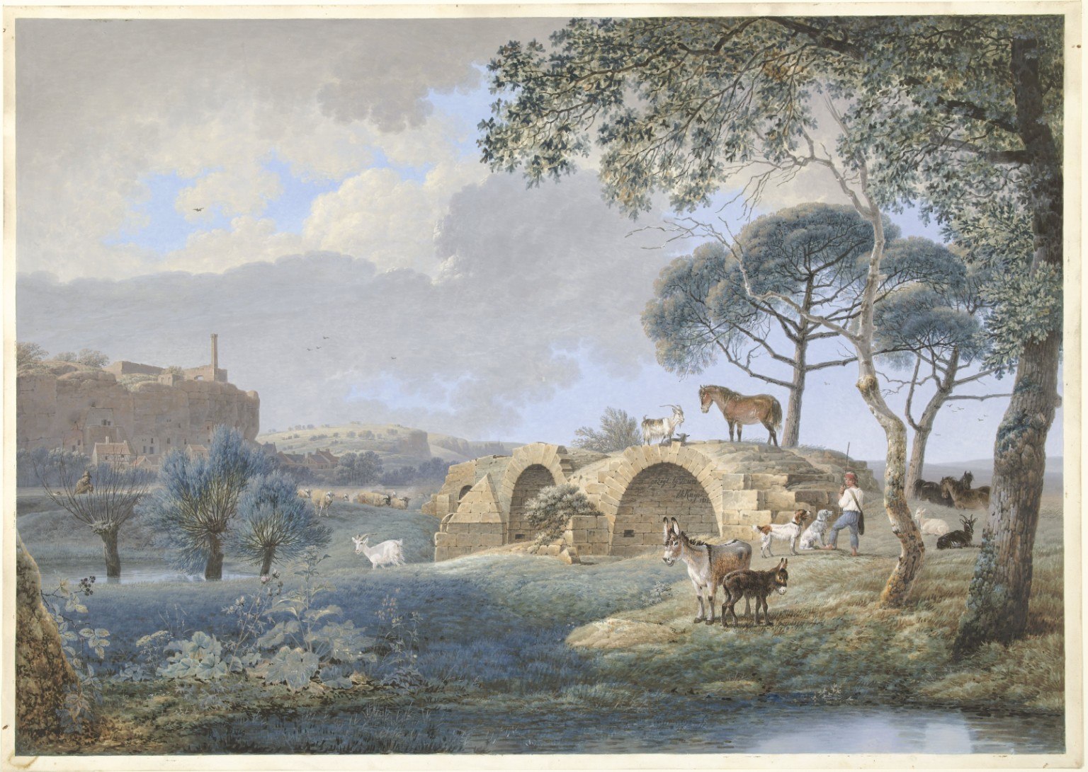 Bergvelt fig. 20 — Gezicht bij Tours