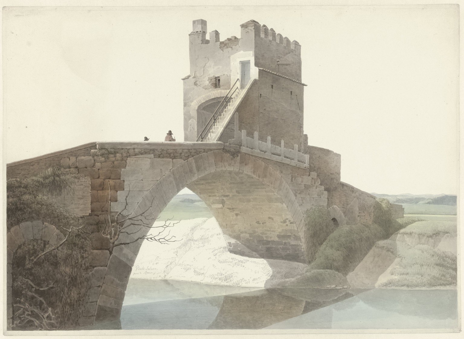 Ponte Salario bij Rome