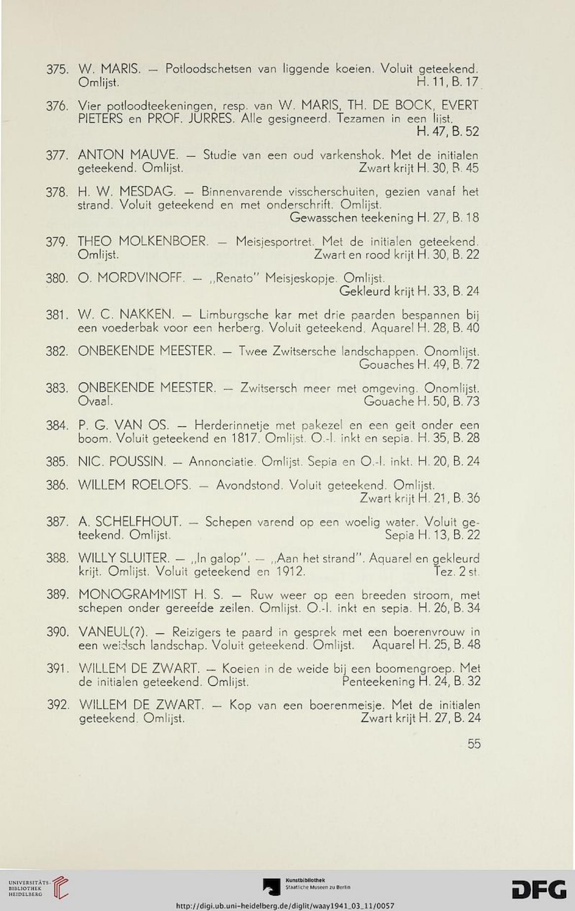 Mak cat.57, 11-03-1941 — lots 382–383