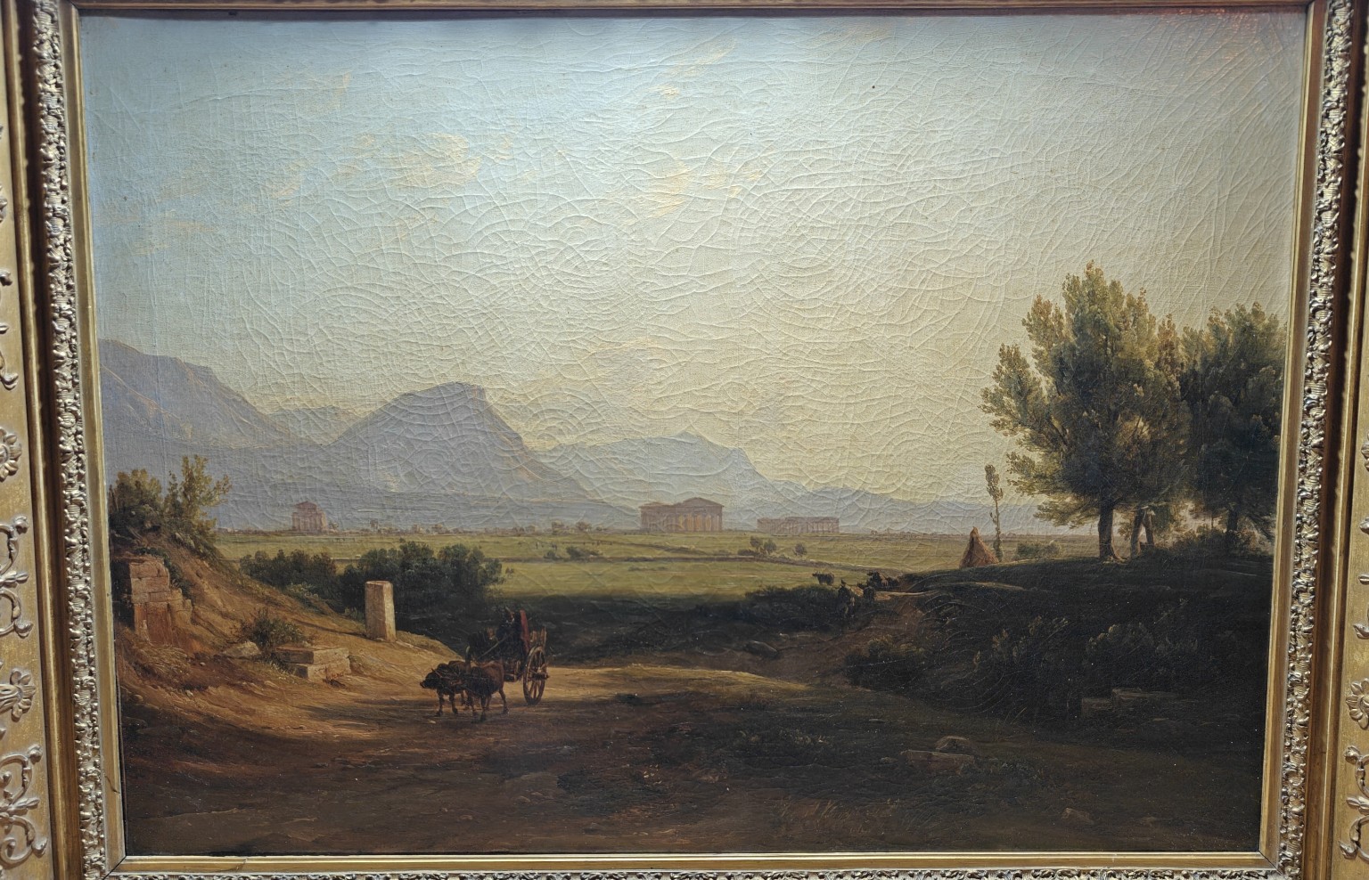 Buffels / Paestum — overzicht schildervlak