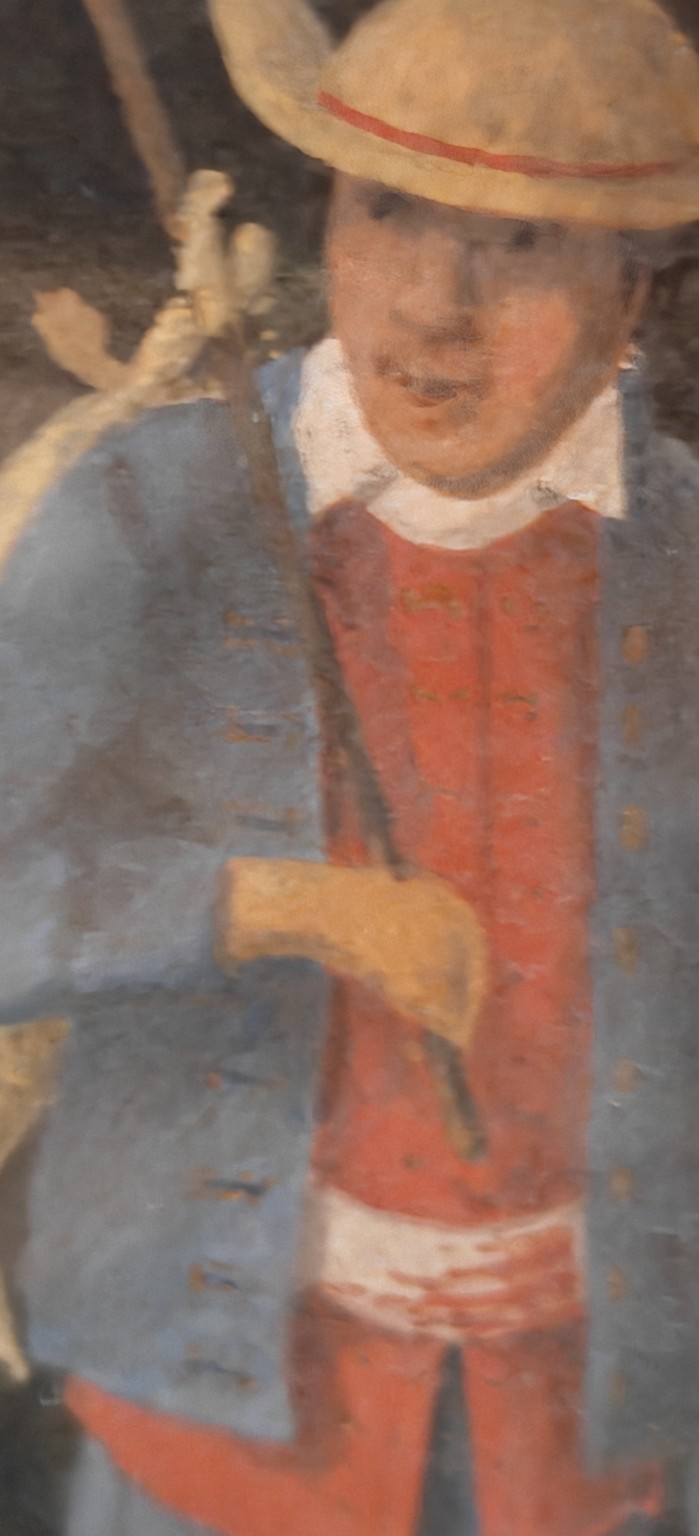 Detail hoofdfiguur