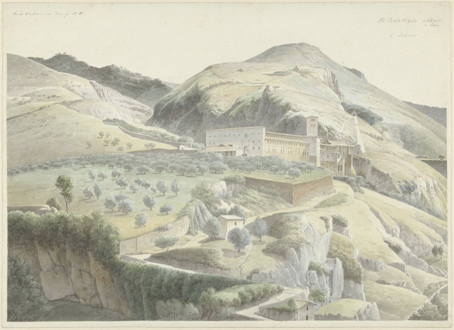 S. Scolastica / Subiaco — kloosterlandschap