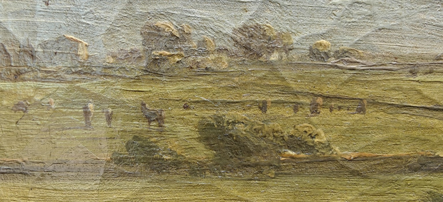 Buffels / Paestum — staande stenen paal/stele