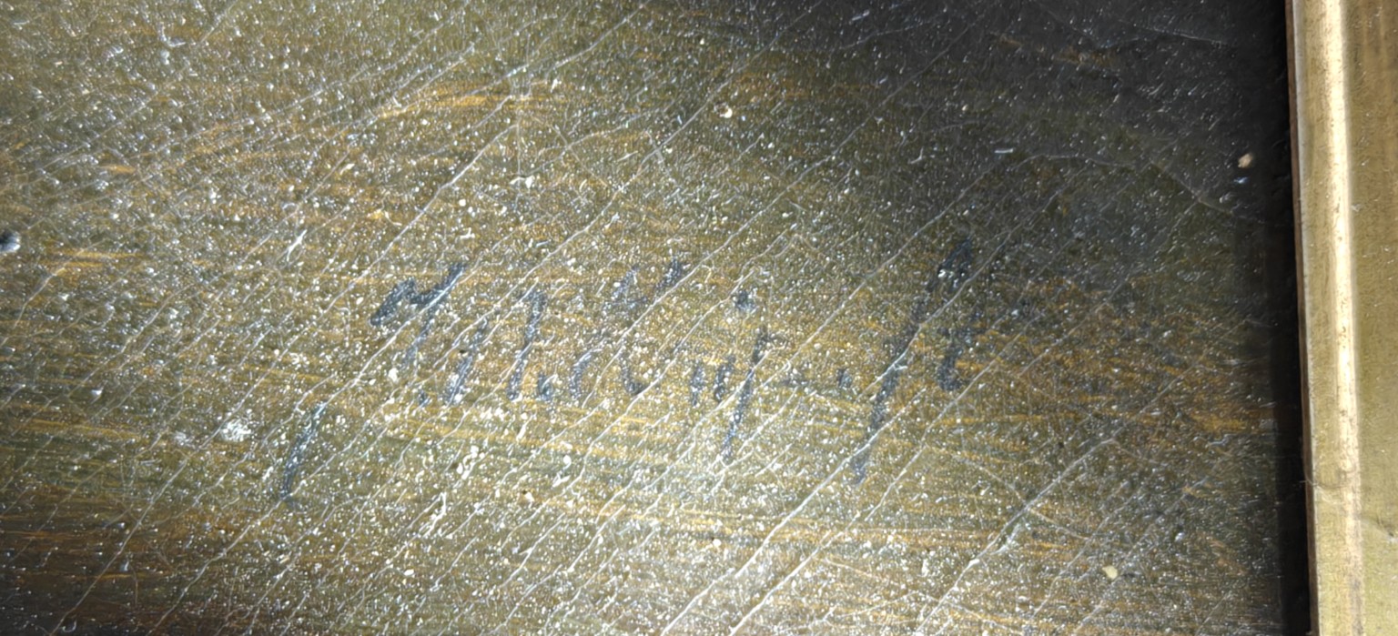 Buffels / Paestum macro handtekening