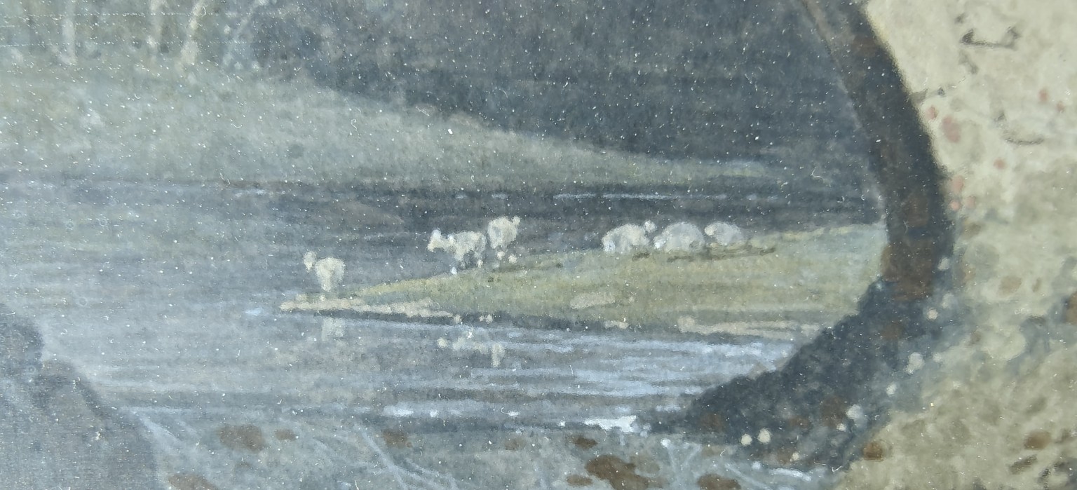 De Burgt — 07_detail_kleinvee_op_oever_onder_brug